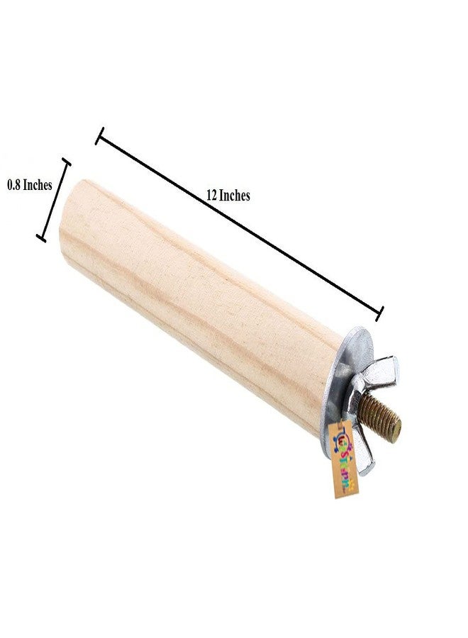 Western Era Corner Platform/Perch/Stand Bird Toy (Small & Medium Birds) (6 Inches) - Image 3